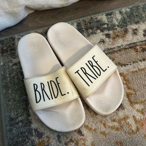 Rae Dunn Bride Tribe Sandals